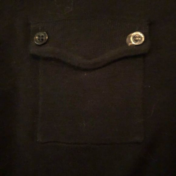 Private Member Narrow Shawl Collar Stretch Cardigan - Size M - Picture 5 of 5